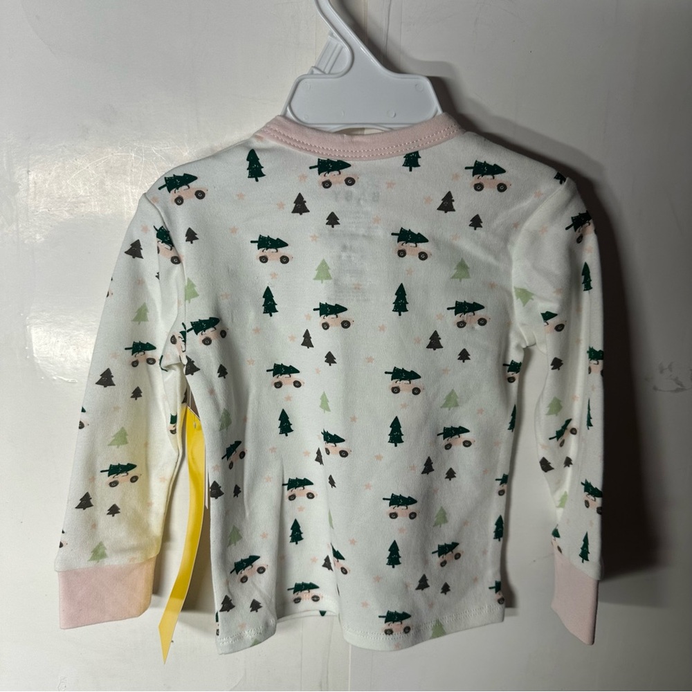 Cute Tree and Car Print Baby Pajamas 6m-12m - Picture 5 of 8